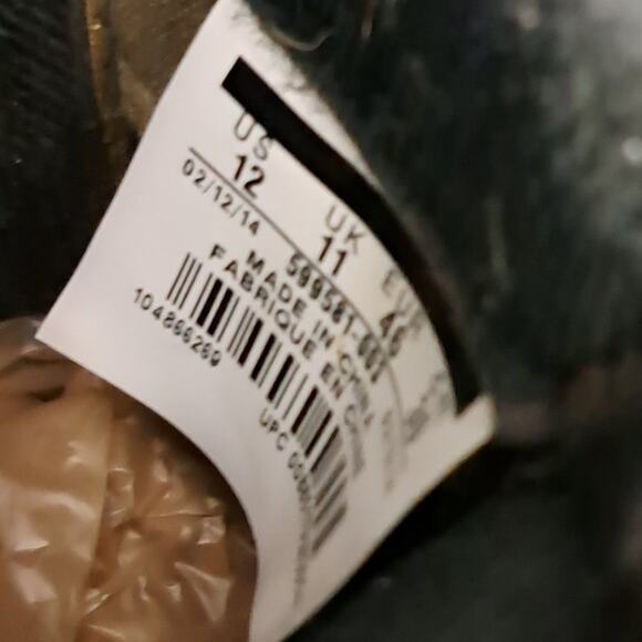 Jordan 5 Retro 3Lab5 Black Silver/Elephant Print 2014 - Men Size 12 (599581-003) - Picture 7 of 16